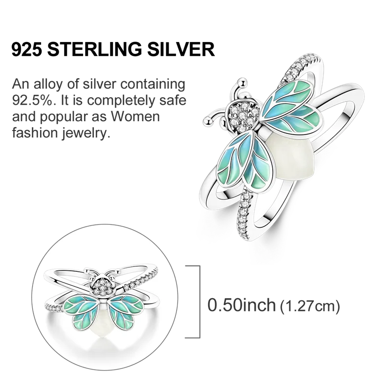 Original 925 Sterling Silver Women Rings 2025 Sparking Zirconium Ring LOVE Wedding Rings For Engagement Jewelry Anniversary Gift