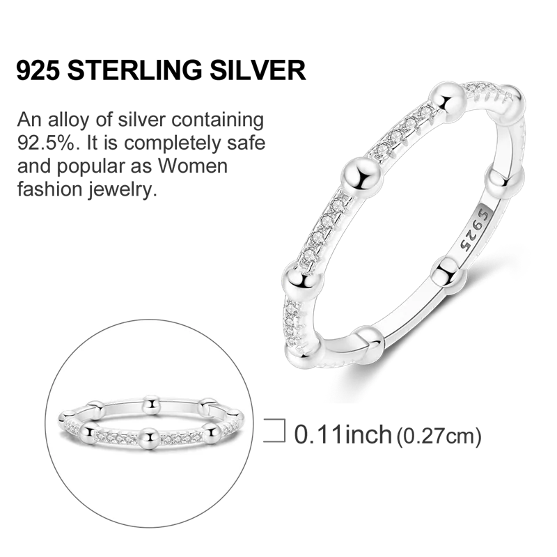 Original 925 Sterling Silver Women Rings 2025 Sparking Zirconium Ring LOVE Wedding Rings For Engagement Jewelry Anniversary Gift