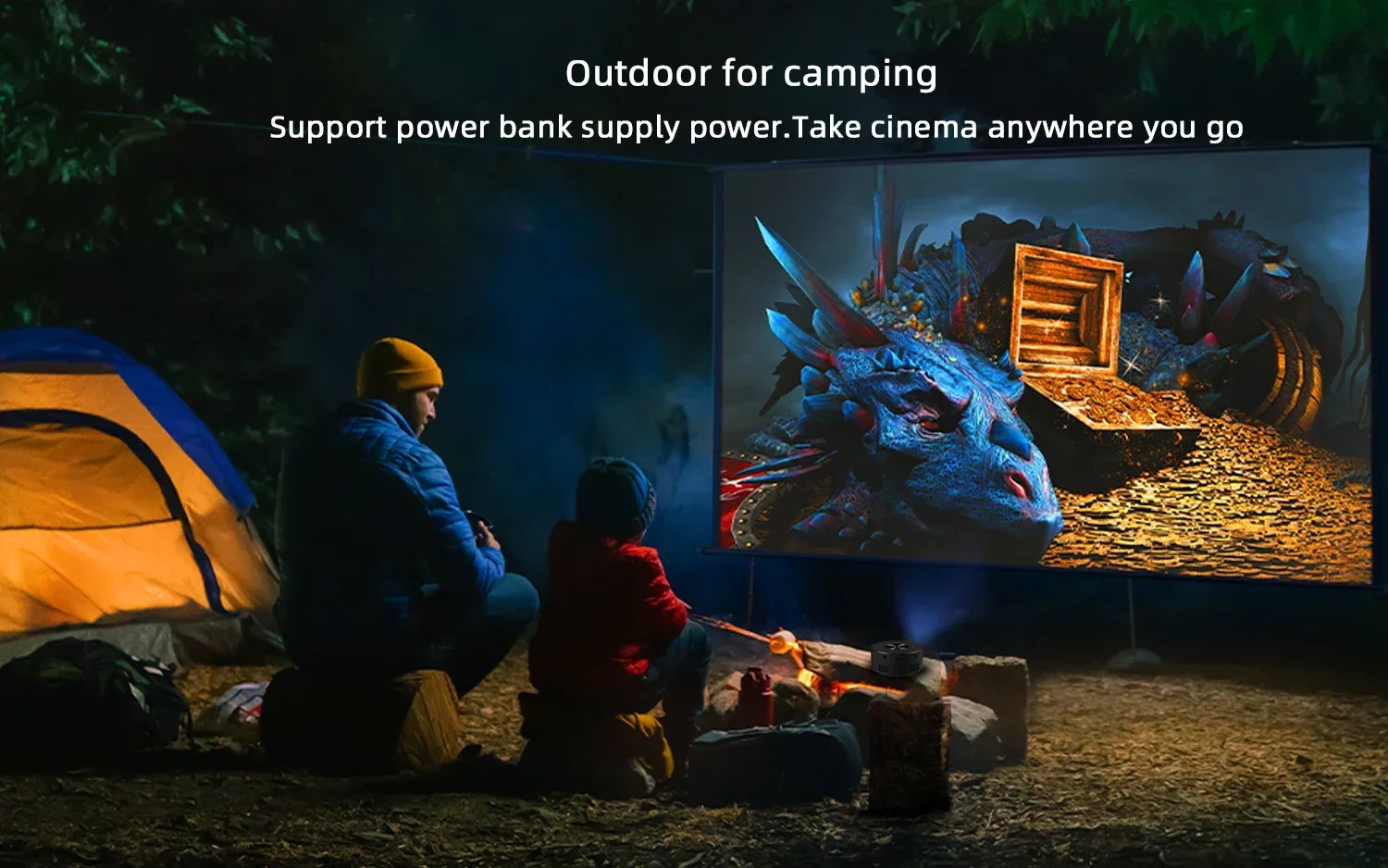 YT200 Smart Projector LED HD TV Video Projector For 4K 1500 Lumens Android Same Screen Home Cinema Outdoor Portable Mini Project YT200 Smart Projector LED HD TV Video Projector For 4K 1500 Lumens Android Same Screen Home Cinema Outdoor Portable Mini Project