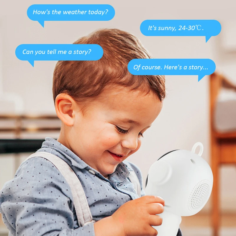 Tuya Smart AI Robot WiFi Early Education Toys for Children Speech Recognition & Voice Interactive Educational Learning Machine Tuya Smart AI Robot WiFi Early Education Toys for Children Speech Recognition & Voice Interactive Educational Learning Machine