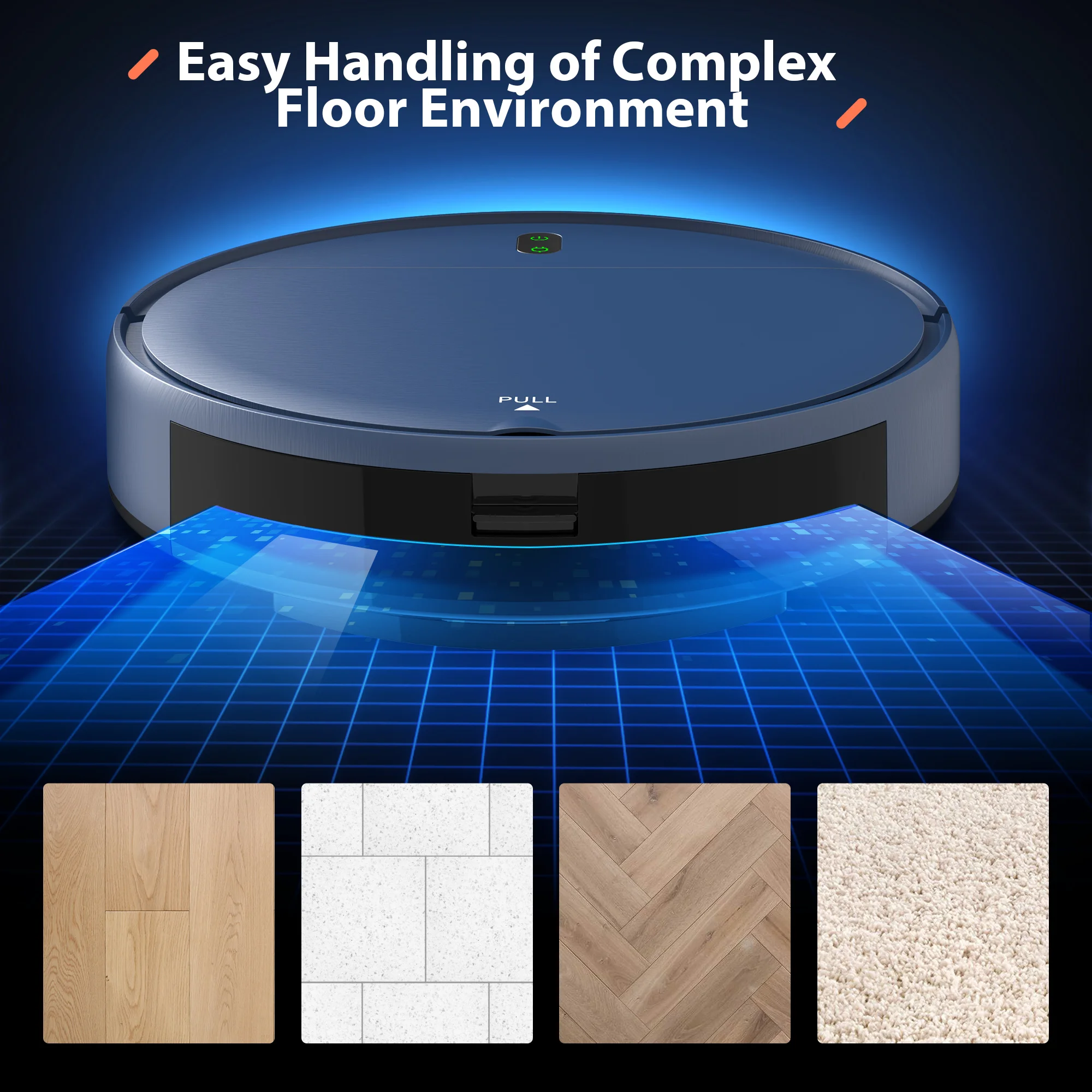 RAYFURN BR151 Robot Vacuum Cleaner, 6000Pa Suction, APP/Remote Control, Self Charging, APP Control Smart Home Floor Carpet Clean RAYFURN BR151 Robot Vacuum Cleaner, 6000Pa Suction, APP/Remote Control, Self Charging, APP Control Smart Home Floor Carpet Clean