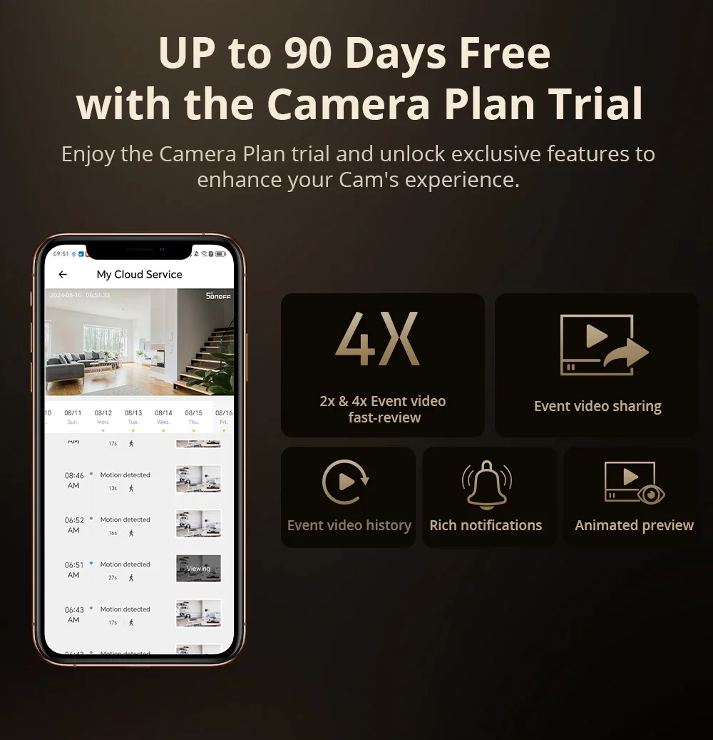SONOFF CAM Slim Gen2 1080P HD WiFi Smart Home Security Camera Motion Detection With Night Vision Work With Ewelink Alexa Google SONOFF CAM Slim Gen2 1080P HD WiFi Smart Home Security Camera Motion Detection With Night Vision Work With Ewelink Alexa Google