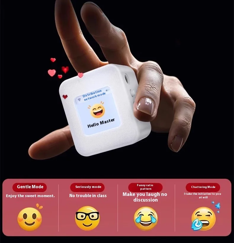 DeepSeek XiaoZhi Mini AI Robot | Smart Voice Chatbot, Emotional Interaction, Personalized AI Companion, Unique Gift Idea