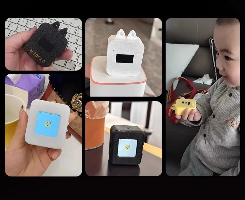 DeepSeek XiaoZhi Mini AI Robot | Smart Voice Chatbot, Emotional Interaction, Personalized AI Companion, Unique Gift Idea