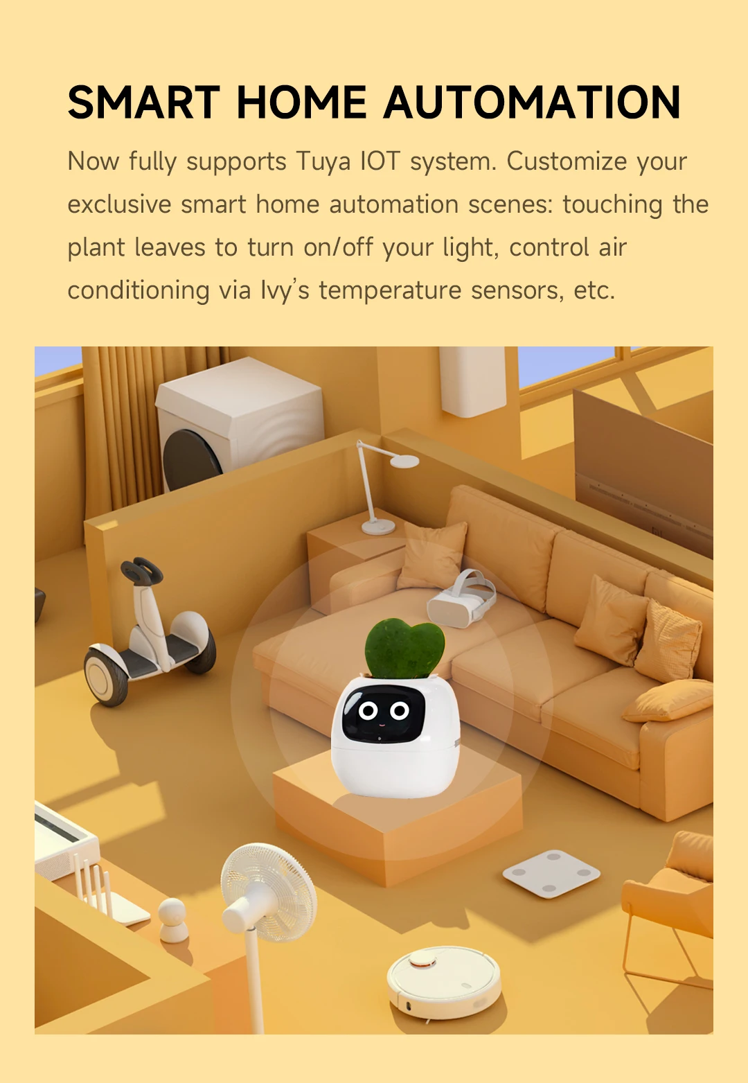 Plant cute pet robot electronic pet healing table with AI electronic toys creative holiday gifts