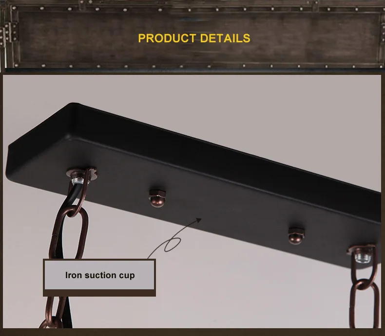 Industrial Style Design Retro Iron Chandelier Creative Restaurant Bar American Nostalgic Country Bar Cafe Boat Wood Pendent Lamp
