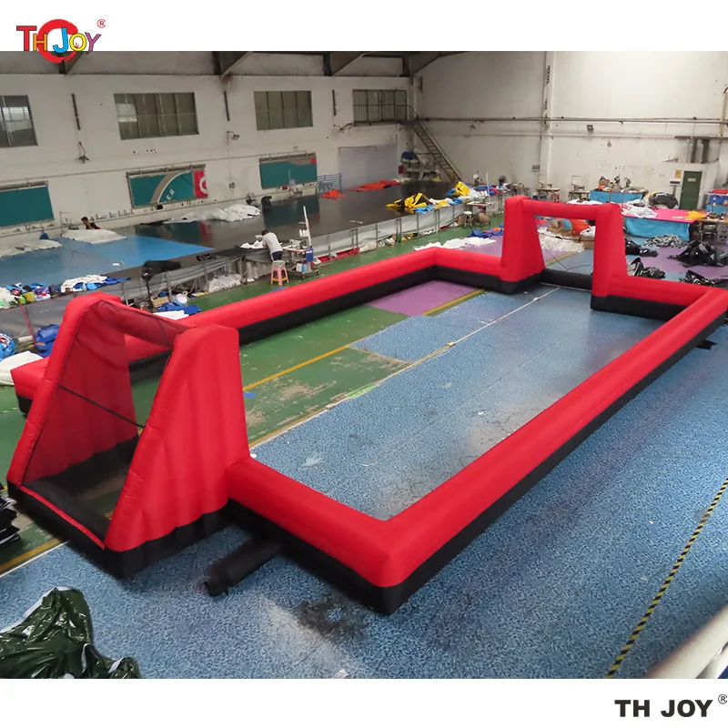 Air Luxe Kids Inflatable Soccer Fields MultiSize Options: 12x6m 15x8m 20x10m Football Arenas