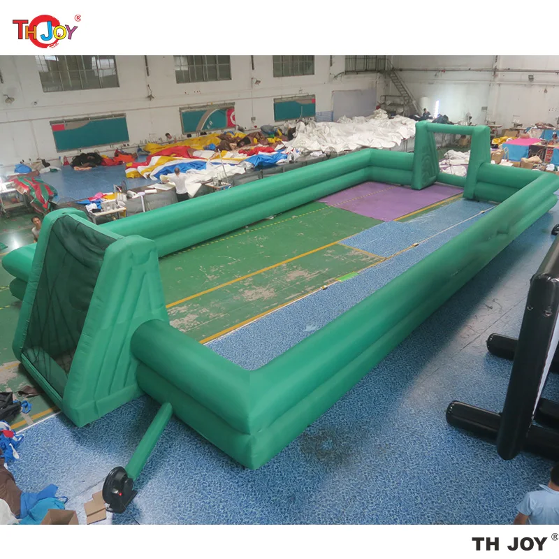 Air Luxe Kids Inflatable Soccer Fields MultiSize Options: 12x6m 15x8m 20x10m Football Arenas