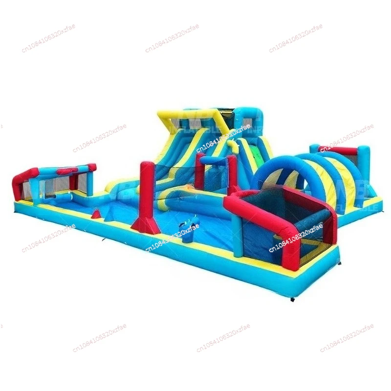 Children's bouncy castle outdoor water jet slide indoor trampoline, small trampoline Children's bouncy castle outdoor water jet slide indoor trampoline, small trampoline