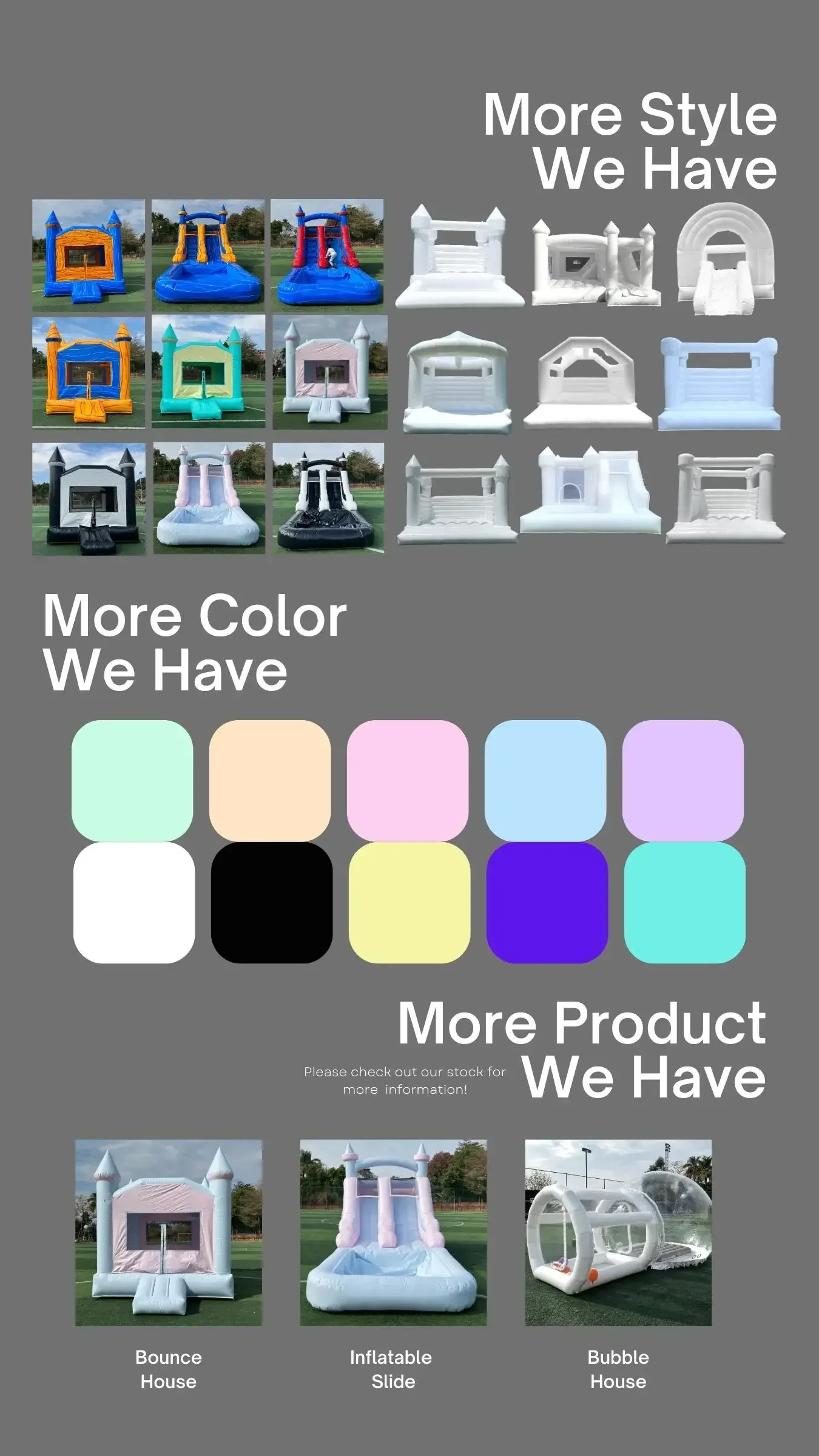 Inflatable Bubble House for Party Supplies,Outdoor Wedding Decor,Kids Birthday Party amusement park, Transparent Bubble Dome