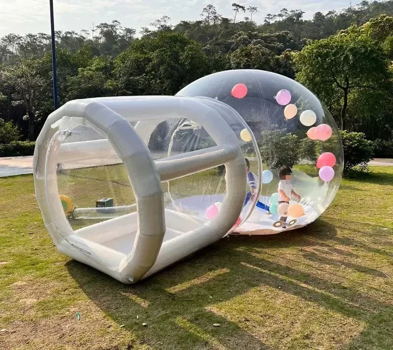 Inflatable Bubble House for Party Supplies,Outdoor Wedding Decor,Kids Birthday Party amusement park, Transparent Bubble Dome