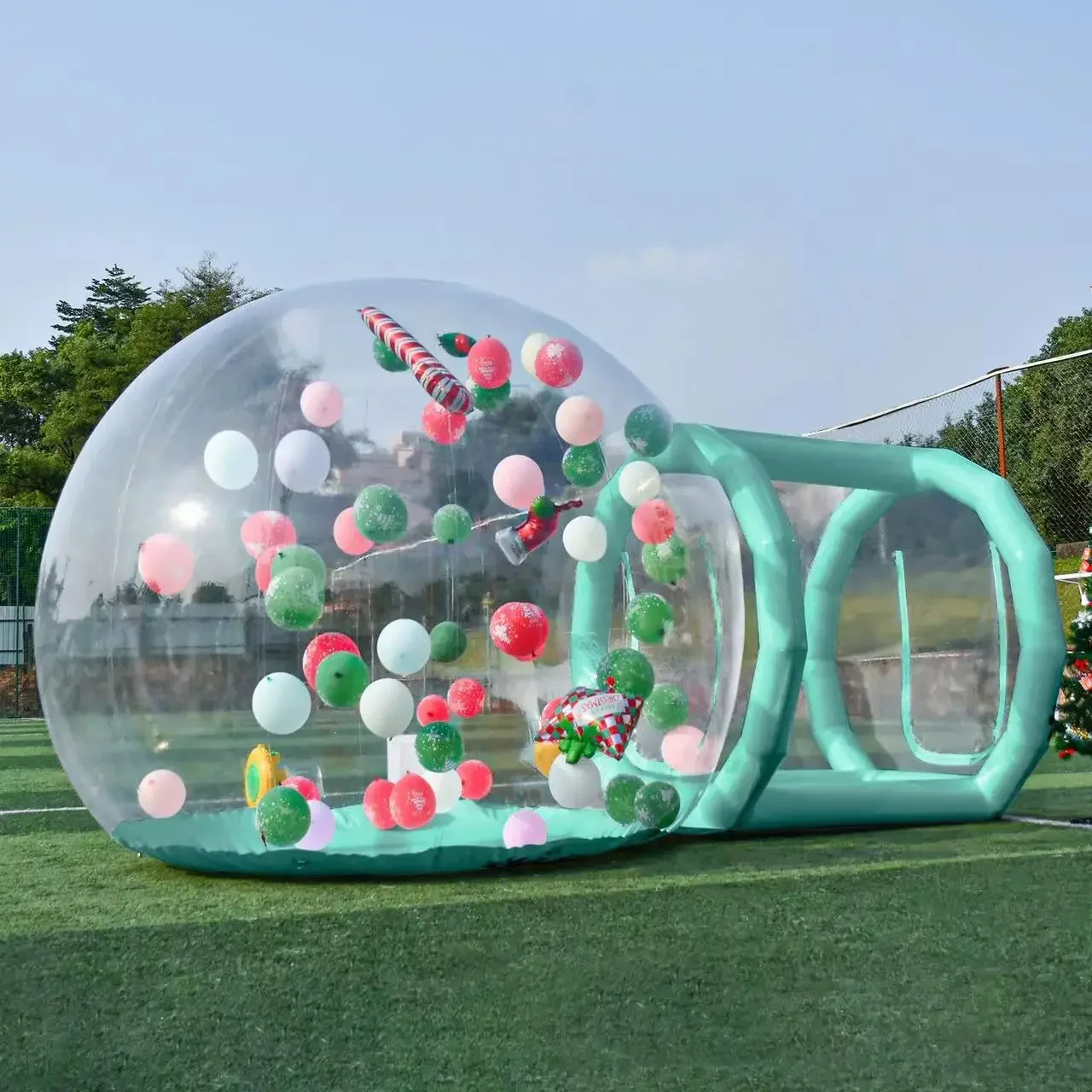 Inflatable Bubble House for Party Supplies,Outdoor Wedding Decor,Kids Birthday Party amusement park, Transparent Bubble Dome