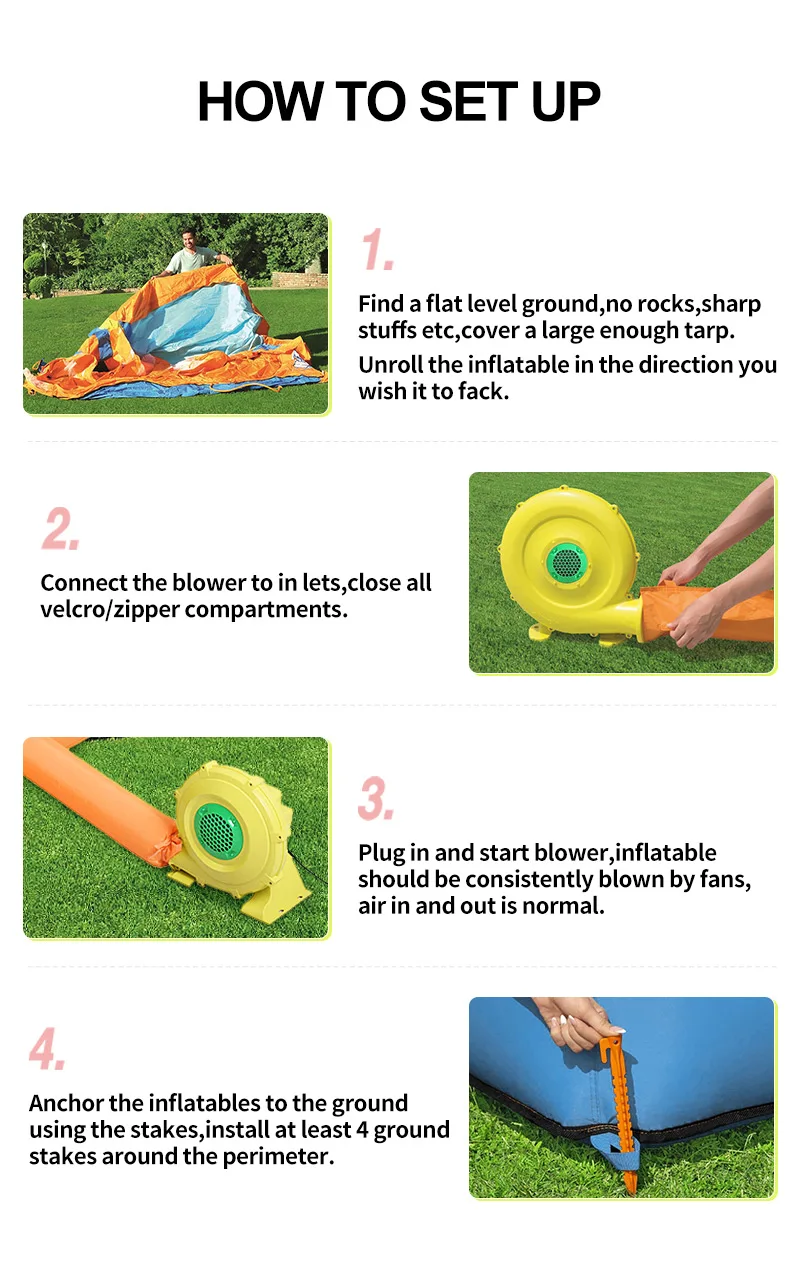 Commercial Durable 3 in 1 Inflatable Sport Zone Games Carnival Game Inflatable Toys Fast Ship to Door