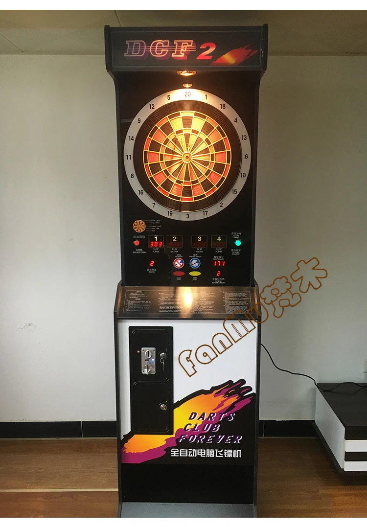 Automatic Computer Vertical Cabinet Box Electronic Security Luxury Dart Board Target