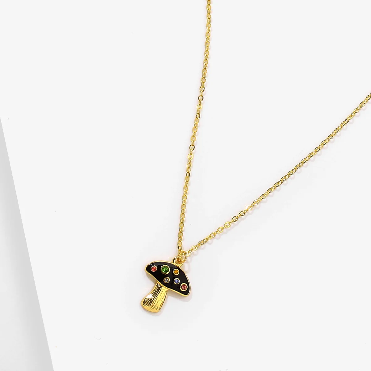 Makersland Unique Mushroom Necklace For Women Cute Mushroom Pendant Jewelry Gifts Fashion Chain Necklaces For Girls Wholesale Makersland Unique Mushroom Necklace For Women Cute Mushroom Pendant Jewelry Gifts Fashion Chain Necklaces For Girls Wholesale