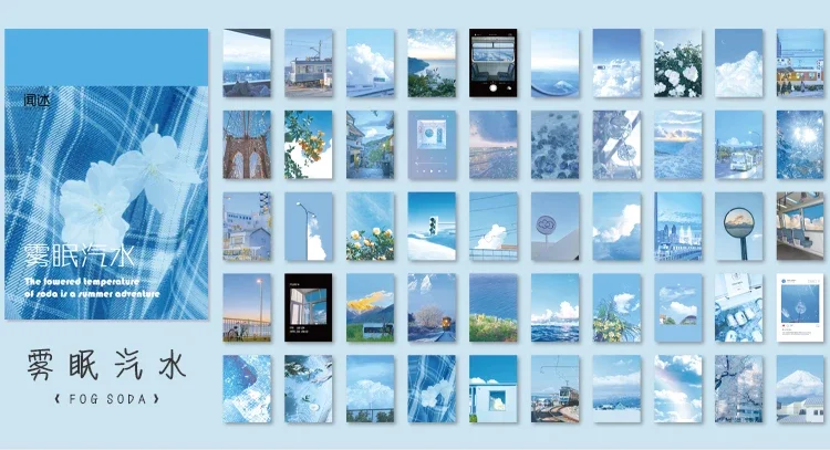 366pcs Scrapbook Paper Craft Vintage Scrapbooking Paper Art Junk Journal Supplies Deco Sticker Natural Collection Material Paper