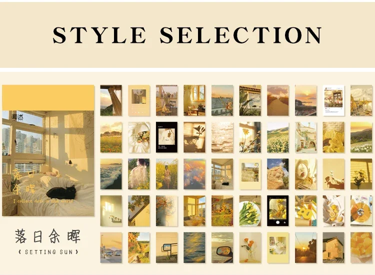 366pcs Scrapbook Paper Craft Vintage Scrapbooking Paper Art Junk Journal Supplies Deco Sticker Natural Collection Material Paper