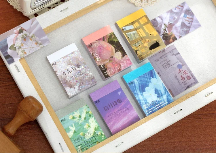 366pcs Scrapbook Paper Craft Vintage Scrapbooking Paper Art Junk Journal Supplies Deco Sticker Natural Collection Material Paper