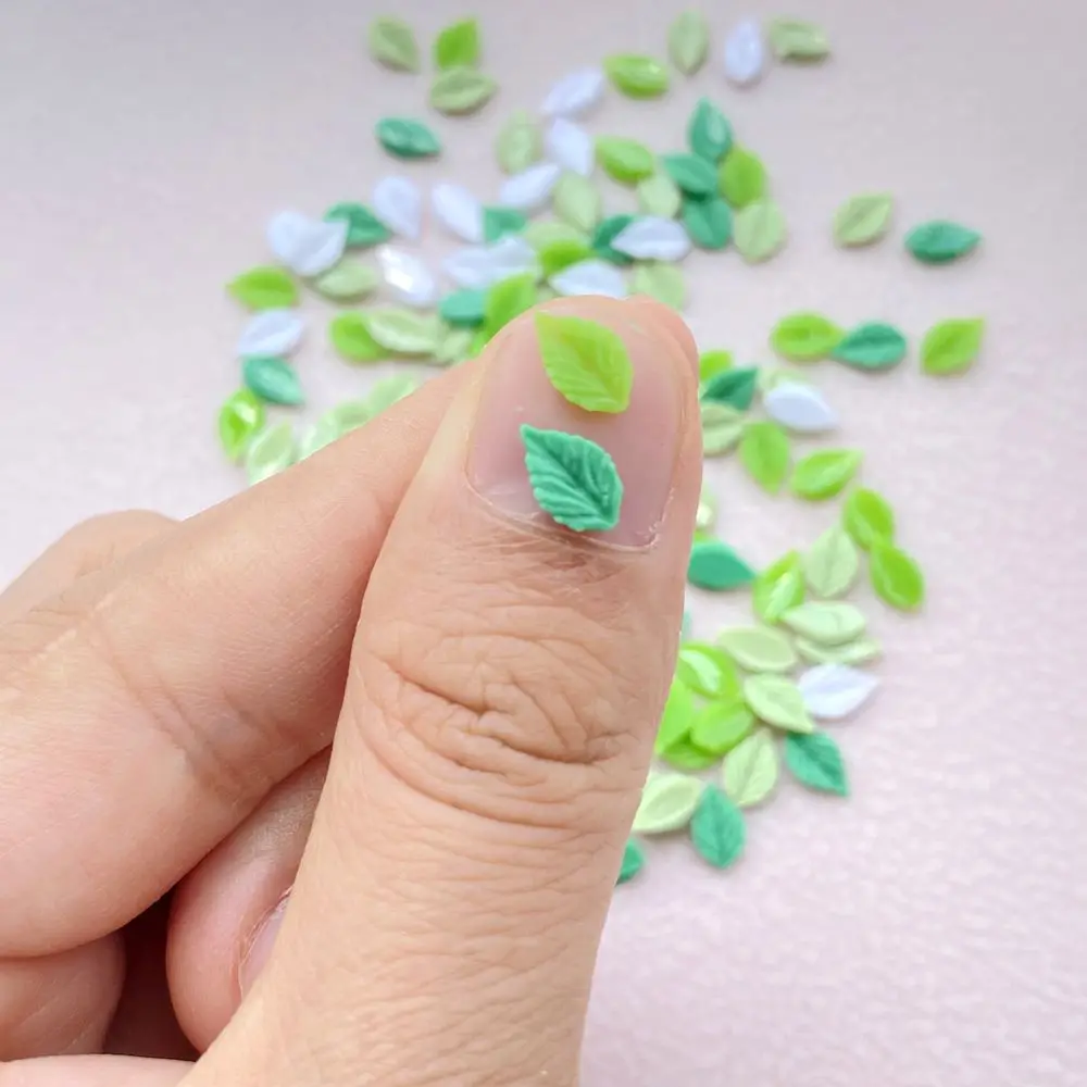 200Pcs New Cute Resin Mini Small Leaves Flatback Jewelry Making Manicure Hairwear Accessories 200Pcs New Cute Resin Mini Small Leaves Flatback Jewelry Making Manicure Hairwear Accessories