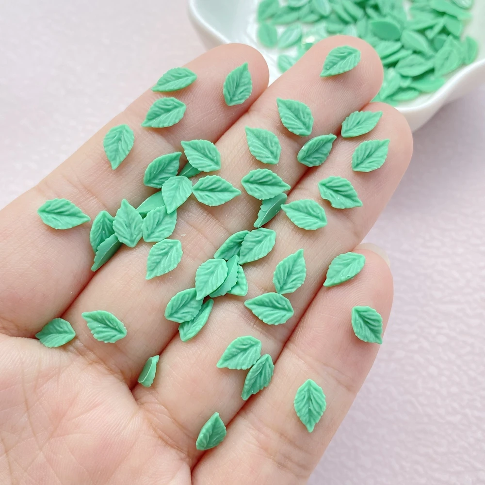 200Pcs New Cute Resin Mini Small Leaves Flatback Jewelry Making Manicure Hairwear Accessories 200Pcs New Cute Resin Mini Small Leaves Flatback Jewelry Making Manicure Hairwear Accessories