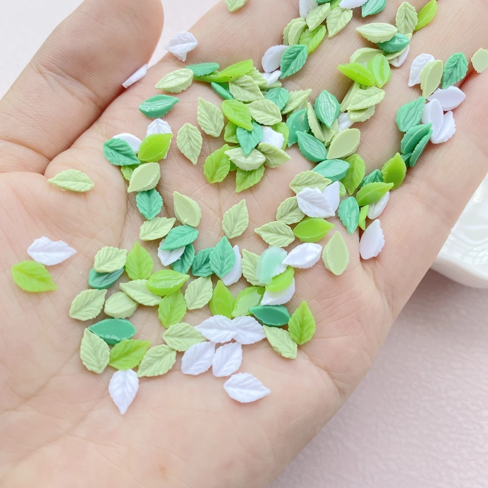 200Pcs New Cute Resin Mini Small Leaves Flatback Jewelry Making Manicure Hairwear Accessories 200Pcs New Cute Resin Mini Small Leaves Flatback Jewelry Making Manicure Hairwear Accessories