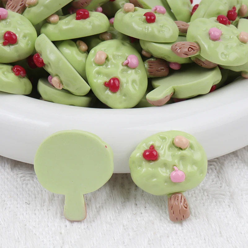 10/100PCS Rural Mushroom Series Children Resin Craft Ornament DIY Jewelry Decor Accessories Art Handwork Flatback Patch Material