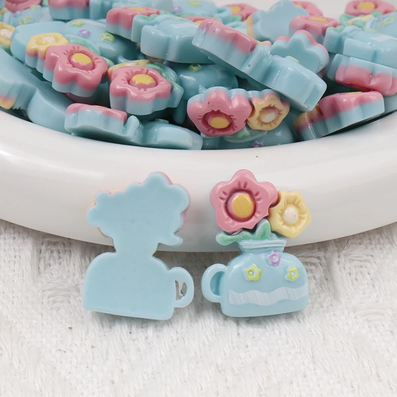 10/100PCS Rural Mushroom Series Children Resin Craft Ornament DIY Jewelry Decor Accessories Art Handwork Flatback Patch Material