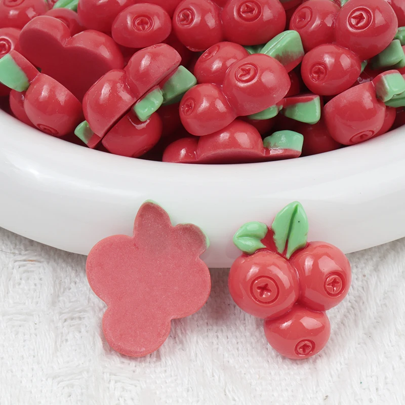 10/100PCS Rural Mushroom Series Children Resin Craft Ornament DIY Jewelry Decor Accessories Art Handwork Flatback Patch Material