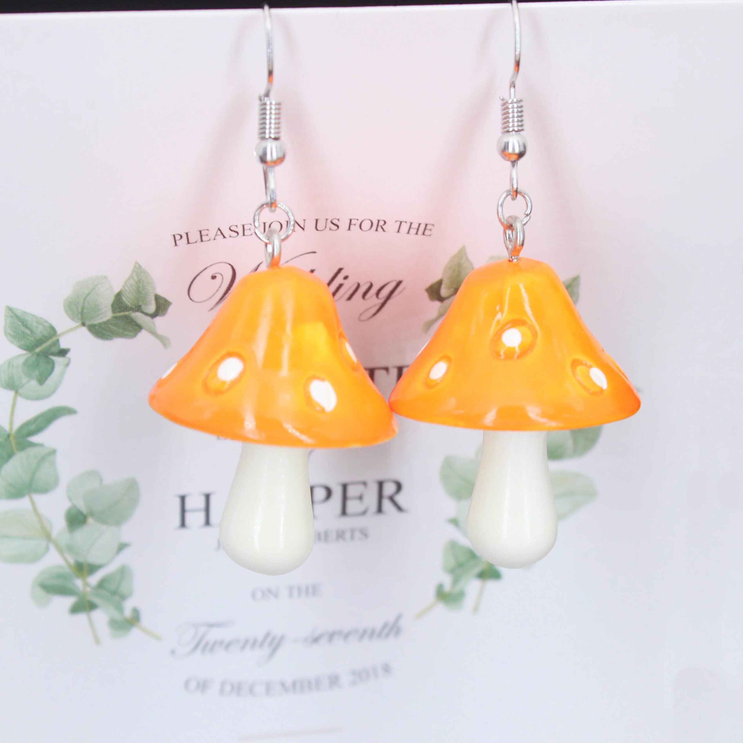 Cute Acrylic Mushroom Earrings for Girl Women Colorful Drop Earring Children Jewelry Birthday Gift Cute Acrylic Mushroom Earrings for Girl Women Colorful Drop Earring Children Jewelry Birthday Gift