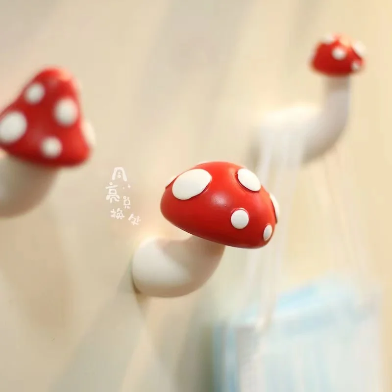 Red Mushroom Refrigerator Magnets Magnetic Stickers Wenchuang Products Interesting Creative Magnets Magnetic Stickers