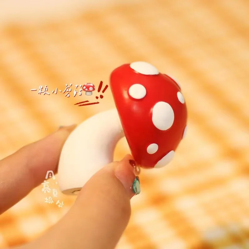 Red Mushroom Refrigerator Magnets Magnetic Stickers Wenchuang Products Interesting Creative Magnets Magnetic Stickers