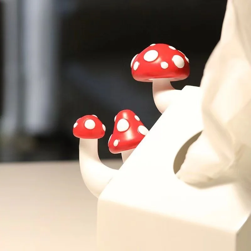 Red Mushroom Refrigerator Magnets Magnetic Stickers Wenchuang Products Interesting Creative Magnets Magnetic Stickers