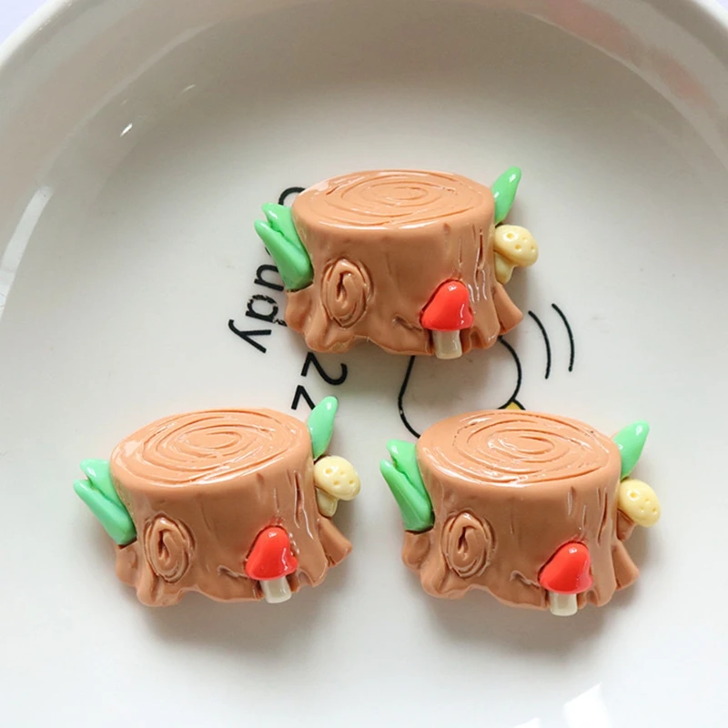 10Pcs New Cute Fruit Trees, Mushrooms, Flowers Series Resin Flatback Ornament Jewelry Making Manicure Hairwear Accessorie 10Pcs New Cute Fruit Trees, Mushrooms, Flowers Series Resin Flatback Ornament Jewelry Making Manicure Hairwear Accessorie