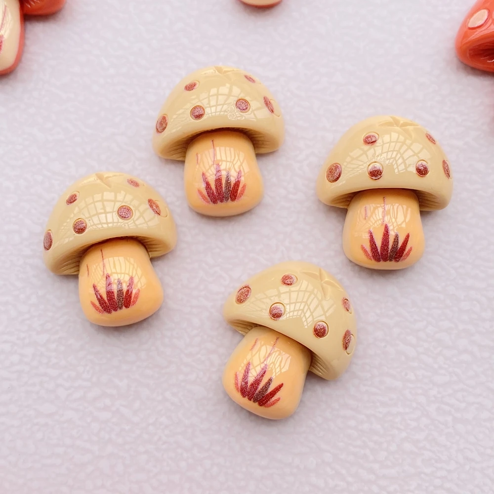 10Pcs New Resin Cartoon Mushroom Series Flat Back Cabochons Scrapbooking DIY Jewelry Craft Decoration Accessories 10Pcs New Resin Cartoon Mushroom Series Flat Back Cabochons Scrapbooking DIY Jewelry Craft Decoration Accessories