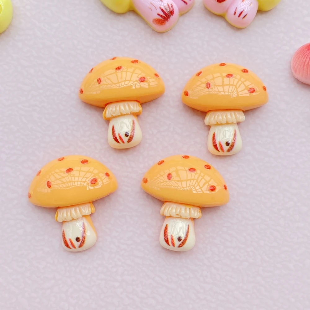 10Pcs New Resin Cartoon Mushroom Series Flat Back Cabochons Scrapbooking DIY Jewelry Craft Decoration Accessories 10Pcs New Resin Cartoon Mushroom Series Flat Back Cabochons Scrapbooking DIY Jewelry Craft Decoration Accessories