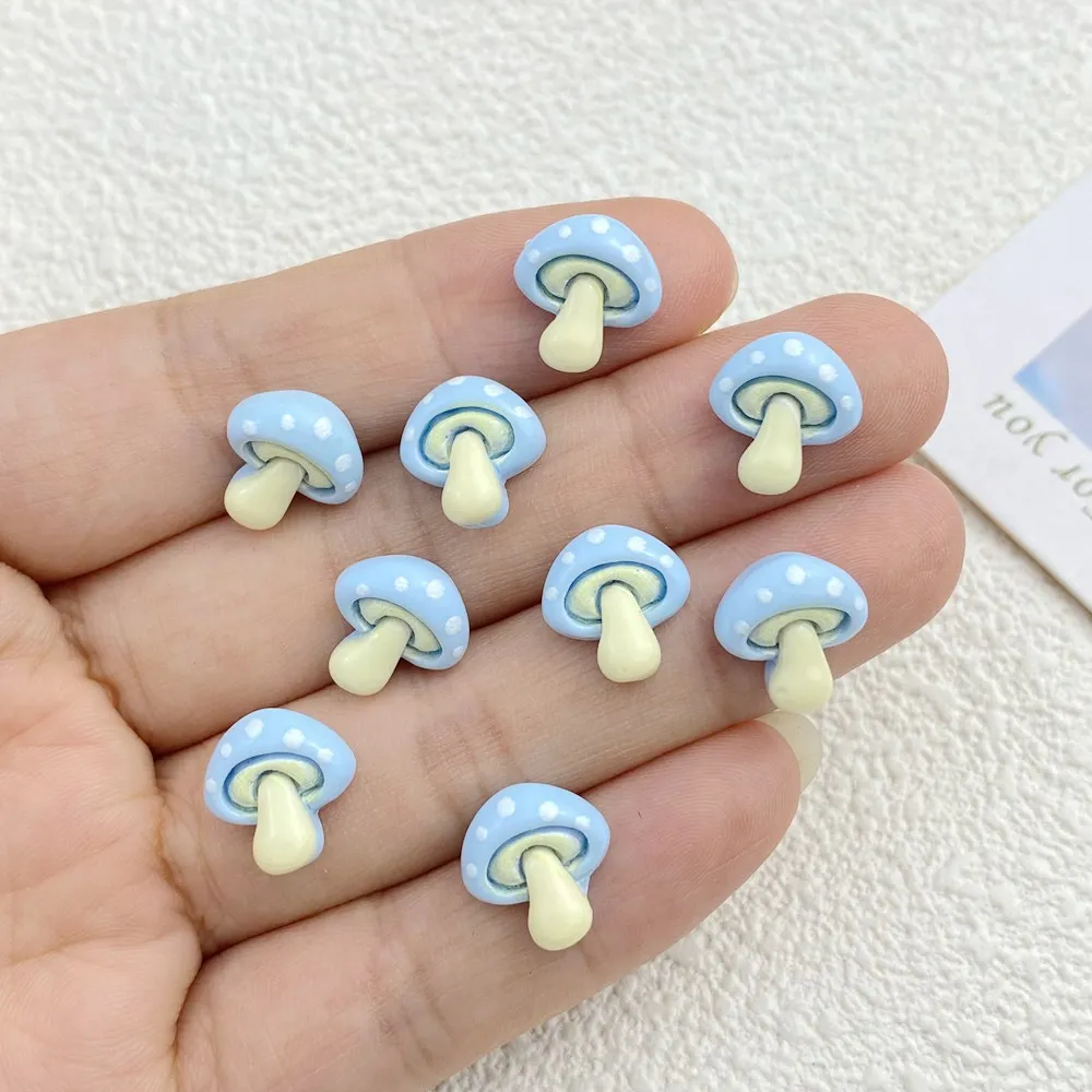 30Pcs New Cute Resin Small Mushroom Flat Back Ornament Jewelry Making Manicure Hairwear Accessorie 30Pcs New Cute Resin Small Mushroom Flat Back Ornament Jewelry Making Manicure Hairwear Accessorie