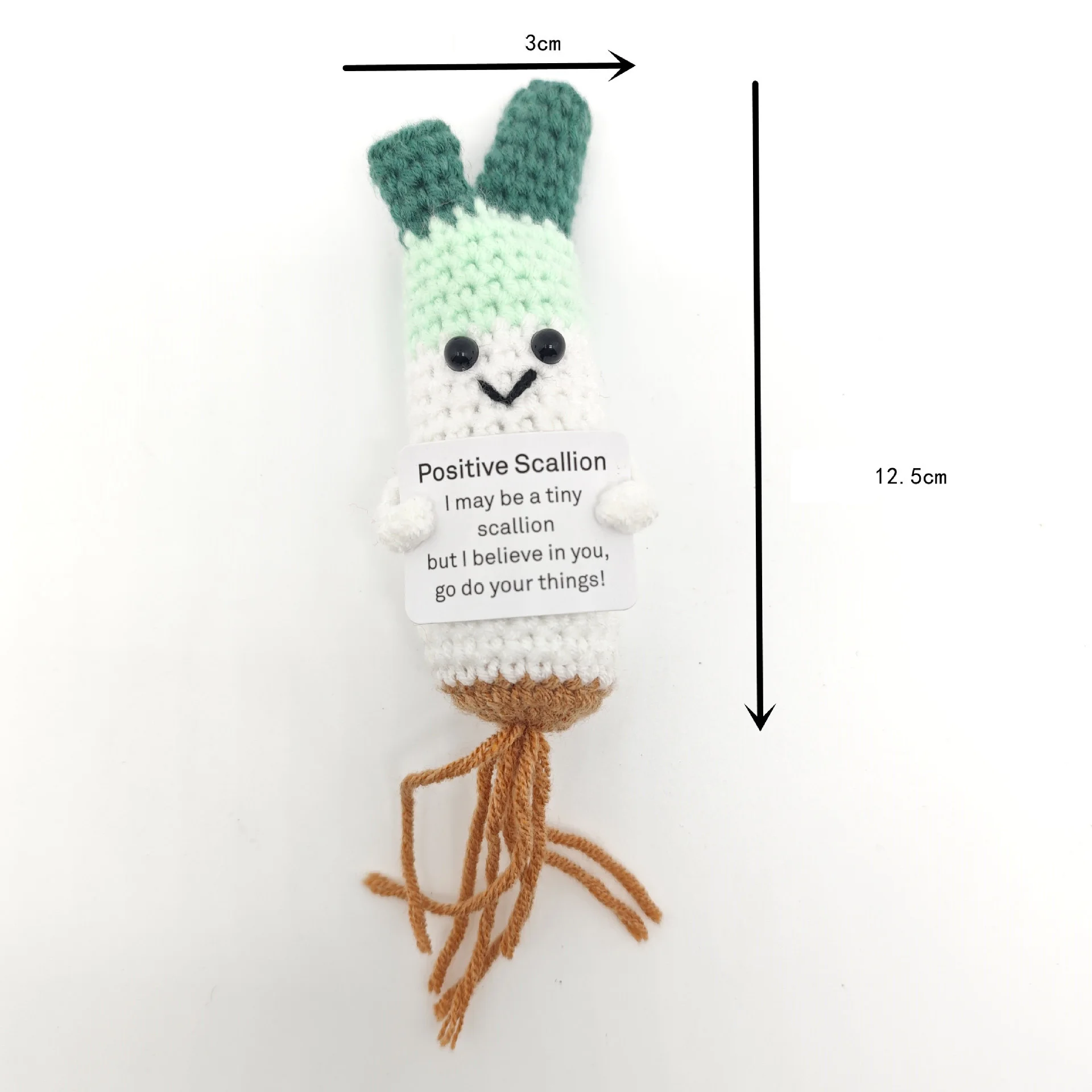 Funny Crochet Positive Energy Shark Doll With Card Emotional Support Crochet Cute Knitted Woolen Bee Room Decor Christmas Gifts