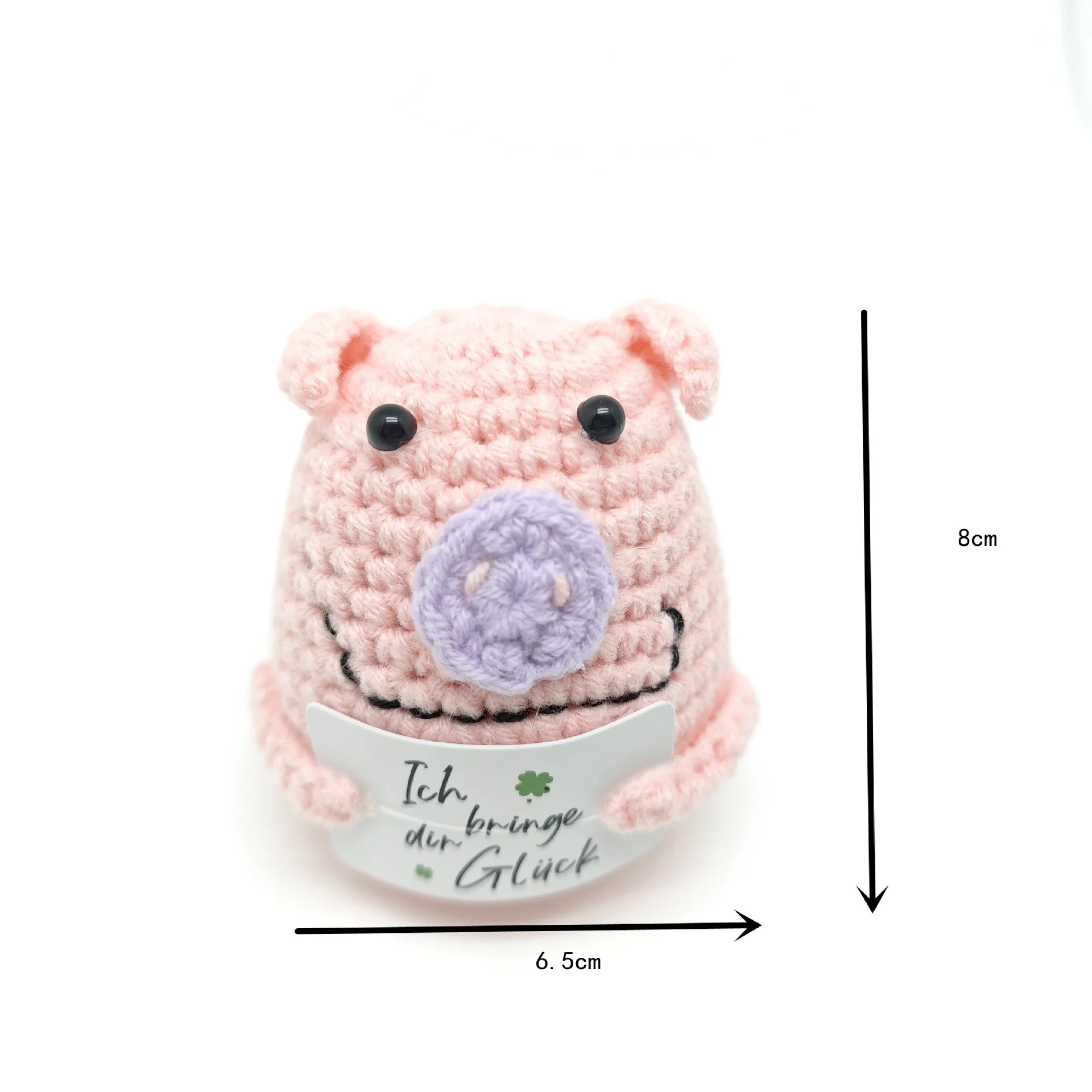 Funny Crochet Positive Energy Shark Doll With Card Emotional Support Crochet Cute Knitted Woolen Bee Room Decor Christmas Gifts