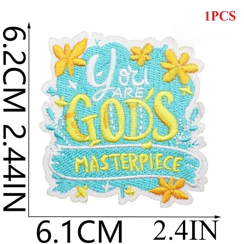 Positive Energy Embroidery Cloth Sticker Clothes Decoration Inspirational Quotes Patch Sticker Embroidery Chapter Zai Da Ai Positive Energy Embroidery Cloth Sticker Clothes Decoration Inspirational Quotes Patch Sticker Embroidery Chapter Zai Da Ai