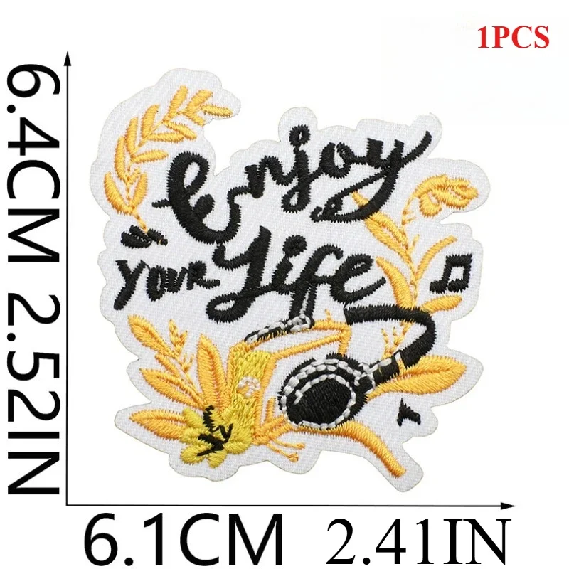 Positive Energy Embroidery Cloth Sticker Clothes Decoration Inspirational Quotes Patch Sticker Embroidery Chapter Zai Da Ai Positive Energy Embroidery Cloth Sticker Clothes Decoration Inspirational Quotes Patch Sticker Embroidery Chapter Zai Da Ai