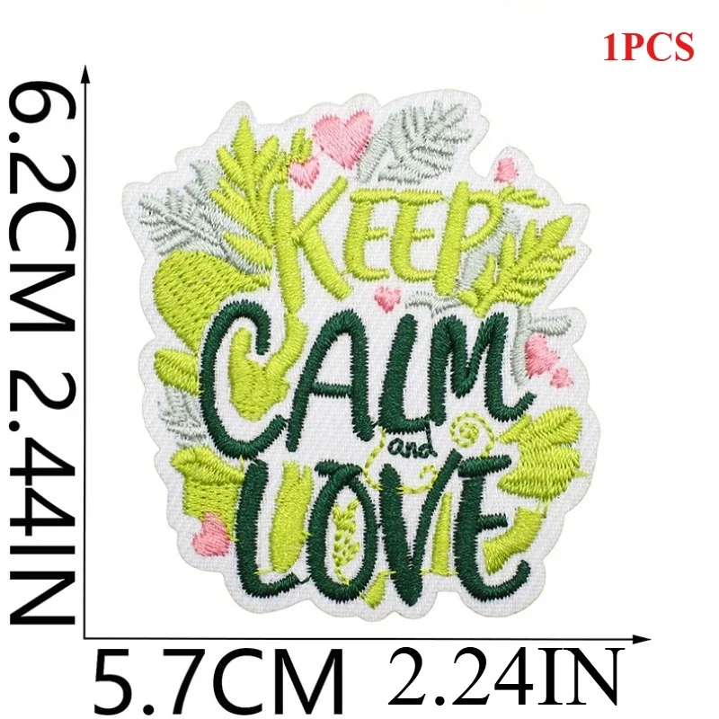 Positive Energy Embroidery Cloth Sticker Clothes Decoration Inspirational Quotes Patch Sticker Embroidery Chapter Zai Da Ai Positive Energy Embroidery Cloth Sticker Clothes Decoration Inspirational Quotes Patch Sticker Embroidery Chapter Zai Da Ai