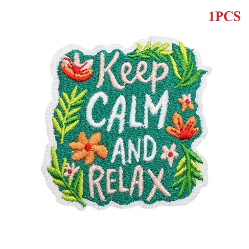 Positive Energy Embroidery Cloth Sticker Clothes Decoration Inspirational Quotes Patch Sticker Embroidery Chapter Zai Da Ai Positive Energy Embroidery Cloth Sticker Clothes Decoration Inspirational Quotes Patch Sticker Embroidery Chapter Zai Da Ai