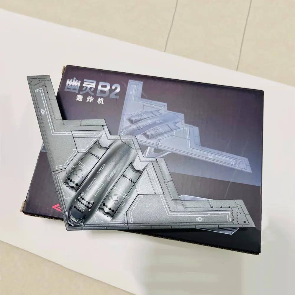 1:200 Scale plane US Air Force B2 B-2 A Ghost Bomber ABS Die-Cast Aircraft Model Collection Gift Display Home Decoration 1:200 Scale plane US Air Force B2 B-2 A Ghost Bomber ABS Die-Cast Aircraft Model Collection Gift Display Home Decoration