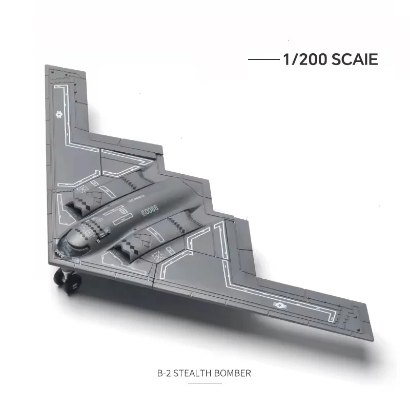 1:200 Scale plane US Air Force B2 B-2 A Ghost Bomber ABS Die-Cast Aircraft Model Collection Gift Display Home Decoration 1:200 Scale plane US Air Force B2 B-2 A Ghost Bomber ABS Die-Cast Aircraft Model Collection Gift Display Home Decoration
