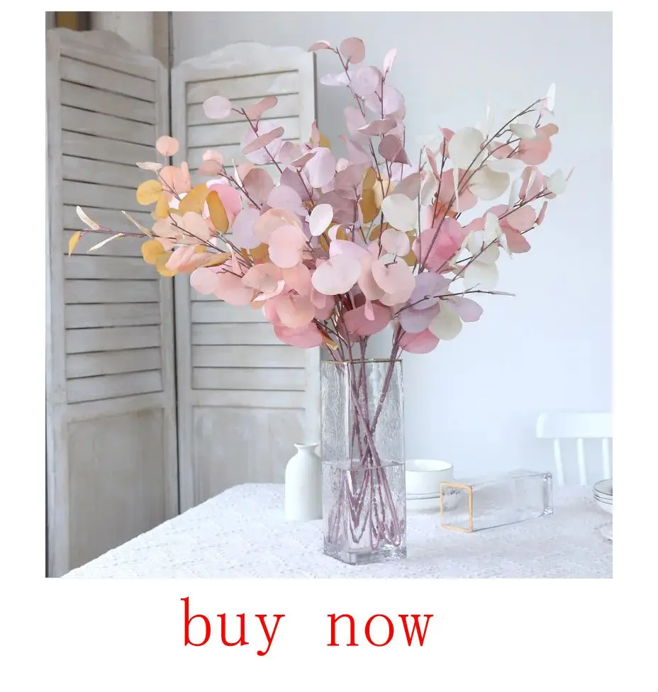 1PC Artificial Flowers Cheap New Year's Decoration Wedding Garden Peony Arch Christmas Home Fake Silk Rose Hydrangeas Vase for
