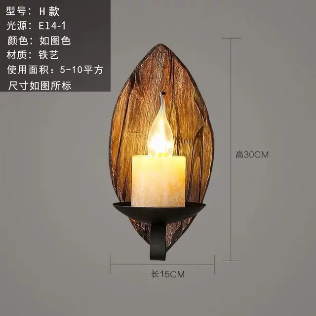 Retro Wooden Wall Lamp for Living Room Wood LED Sconces Cafe Bar Bedroom Bedside Industrial Style Home Decor Wall Light Fixtures Retro Wooden Wall Lamp for Living Room Wood LED Sconces Cafe Bar Bedroom Bedside Industrial Style Home Decor Wall Light Fixtures