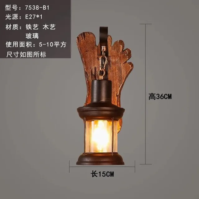Retro Wooden Wall Lamp for Living Room Wood LED Sconces Cafe Bar Bedroom Bedside Industrial Style Home Decor Wall Light Fixtures Retro Wooden Wall Lamp for Living Room Wood LED Sconces Cafe Bar Bedroom Bedside Industrial Style Home Decor Wall Light Fixtures