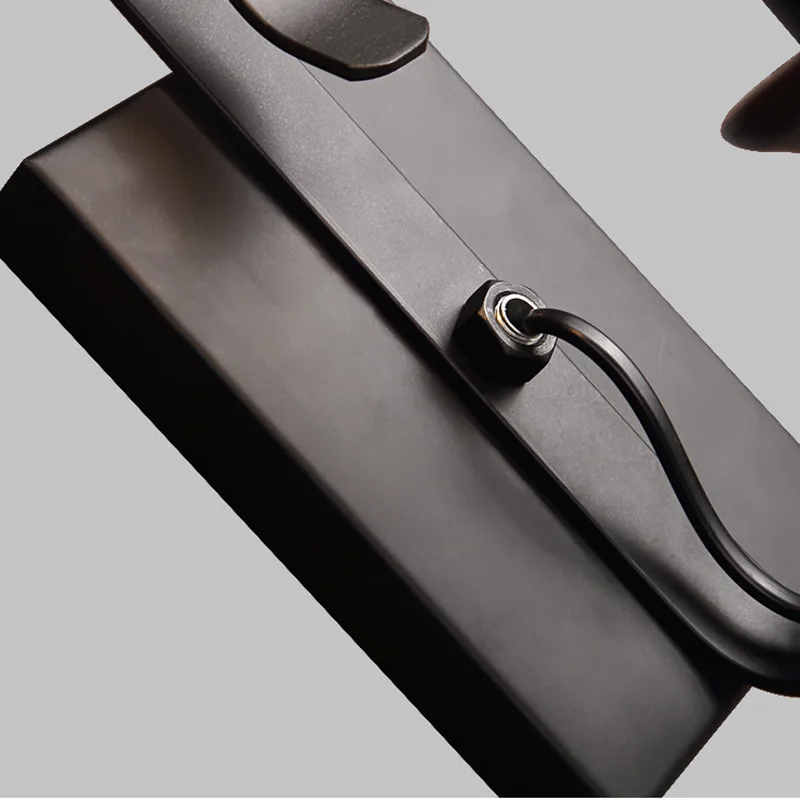 Retro Industrial Iron Wall Lamp Vintage kerosene Wall Light For Restaurant Corridor Bedroom Bedside Cafe  Hotel Loft Sconce