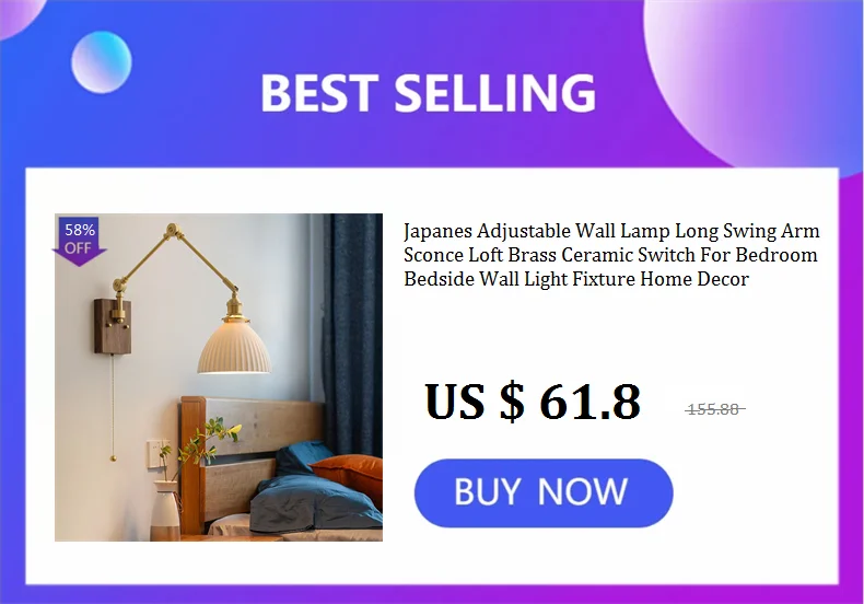 Industrial Wood Wall Lamp Vintage Loft Home Decoration Wall Light Sconces Metal Glass Lampshad For Living Room Bedside Lighting