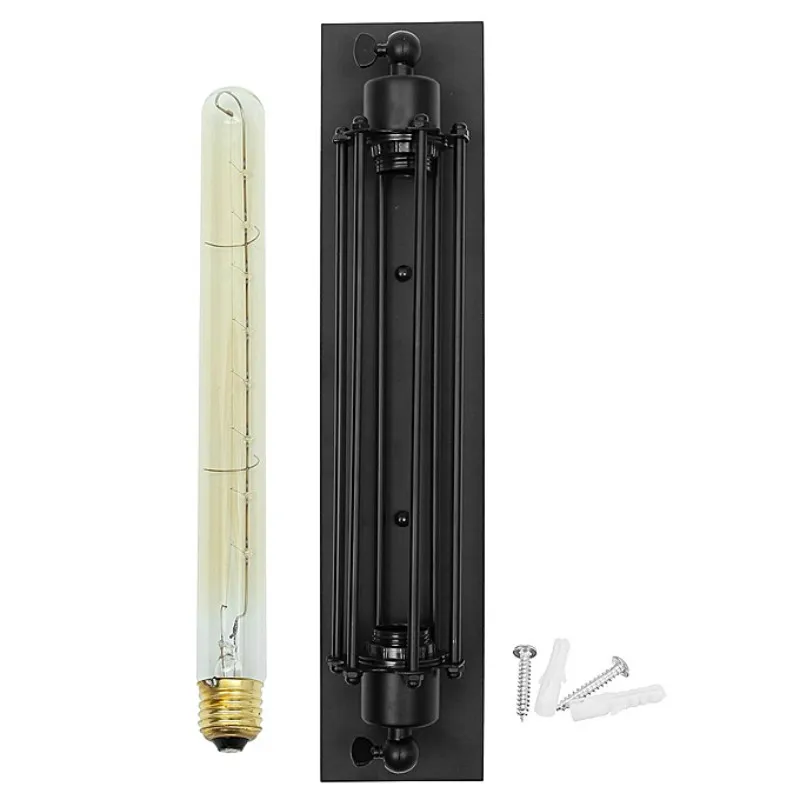 Retro Vintage Edison LED E27 Wall Lamp Modern Corridor Vintage Industrial 90-260V Filament Home Decoration Indoor Light